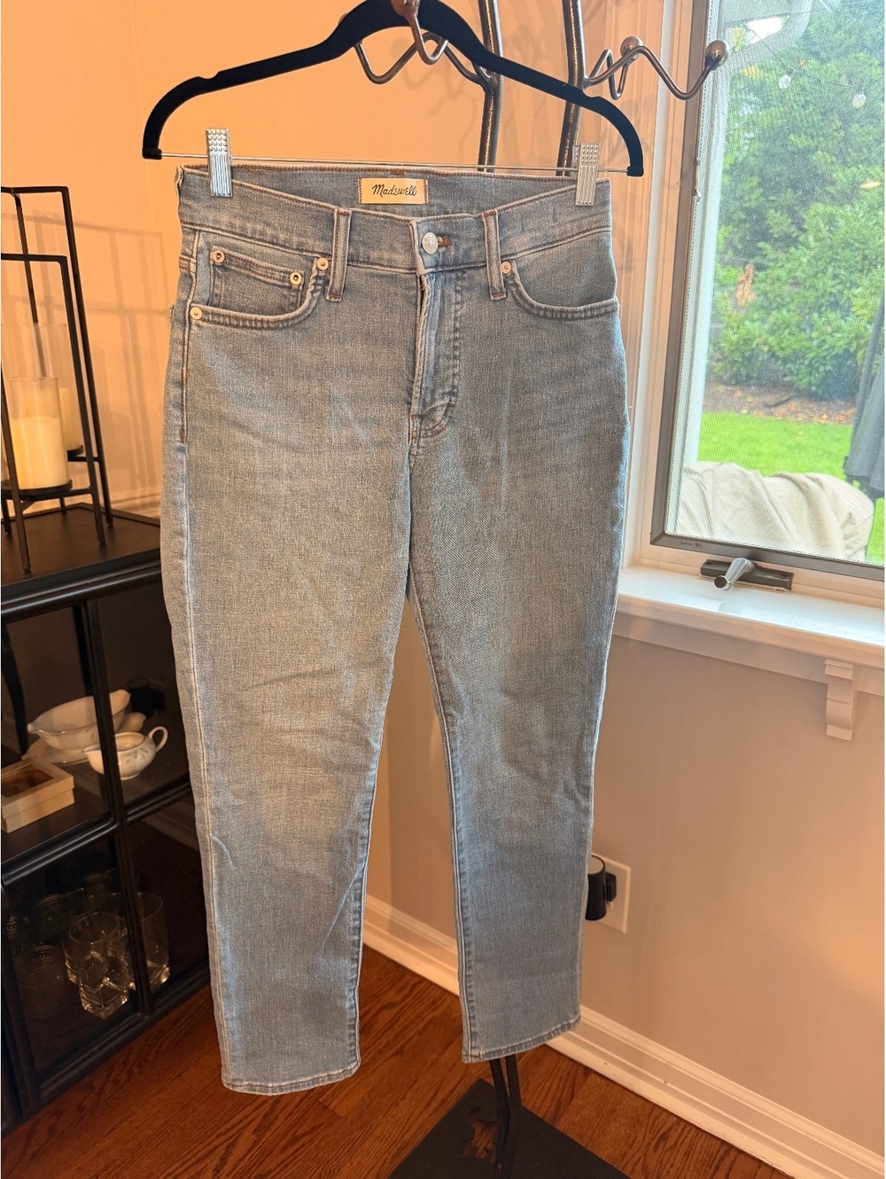 Madewell The Mid-Rise Perfect Vintage Jean Size 26 Light Wash Denim